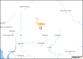 map of Nahi