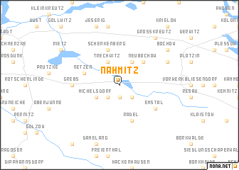 map of Nahmitz