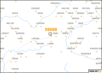 map of Na Hoa