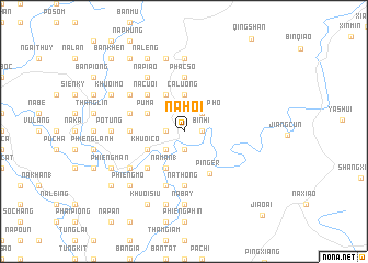 map of Nà Hỏi