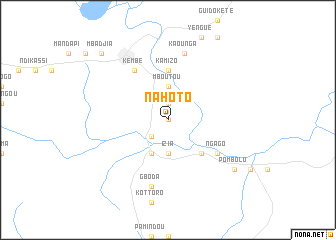 map of Nahoto