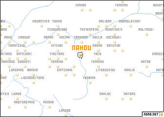 map of Na Hou