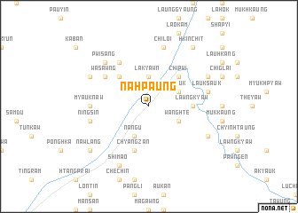 map of Nahpaung