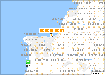 map of Nahr al Mawt