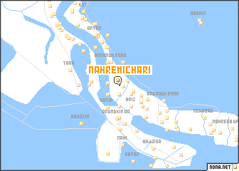 map of Nahr-e Mīcharī