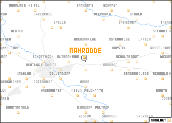 map of Nahrodde