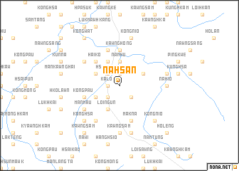 map of Nā-hsan