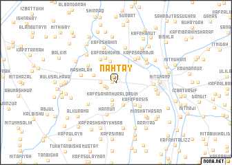 map of Nahţāy