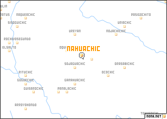map of Nahuachic