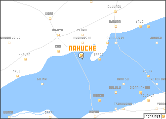 map of Nahuche