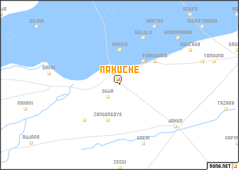 map of Nahuche