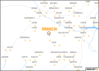 map of Nahuchi