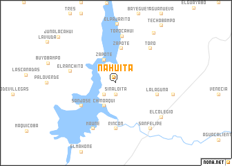 map of Nahuita