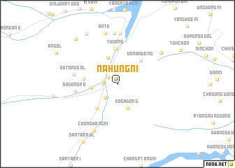 map of Nahŭng-ni