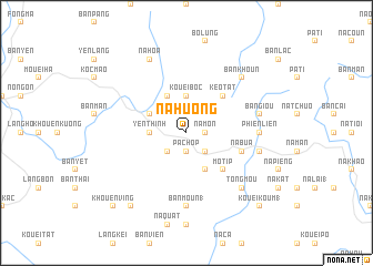 map of Na Huong
