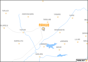 map of Nahuo