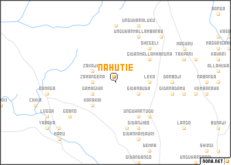 map of Nahutie