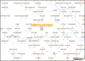 map of Nahý Újezdec