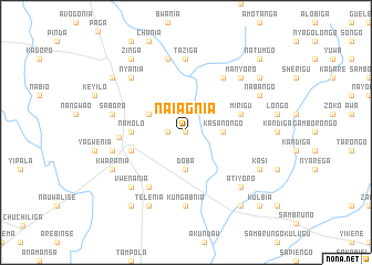 map of Naiagnia