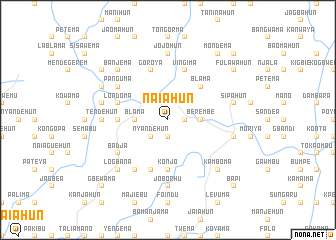 map of Naiahun