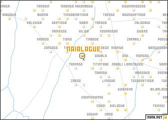 map of Naïalagué