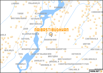 map of Nai Basti Budhwan