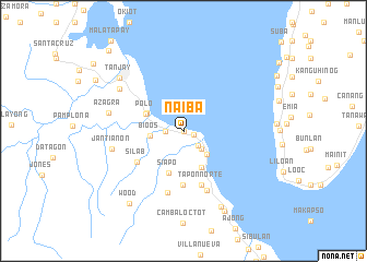 map of Naiba