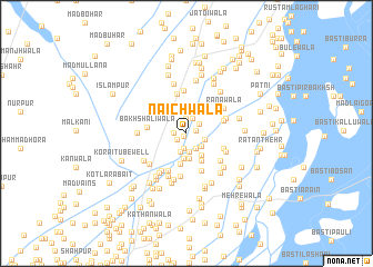 map of Naichwāla