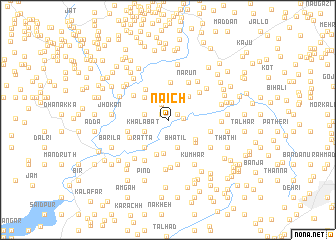 map of Naich