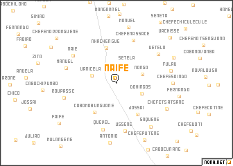 map of Naife