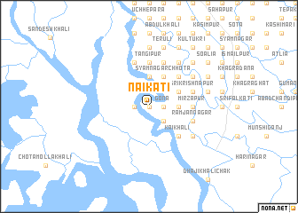 map of Naikāti