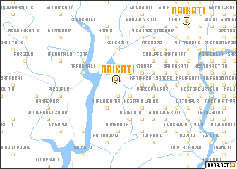 map of Naikāti