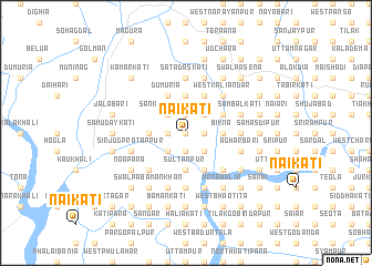 map of Naikāti