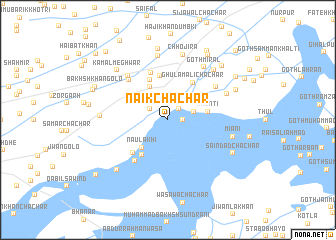 map of Naik Chāchar