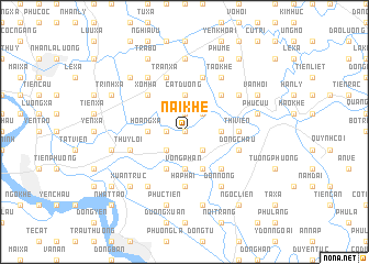 map of Nại Khê