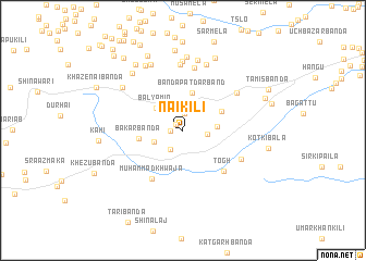 map of Nai Kili