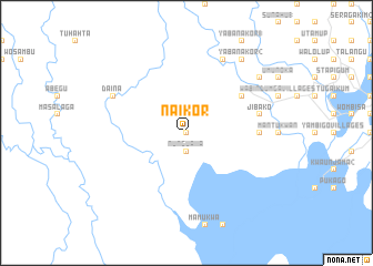 map of Naikor