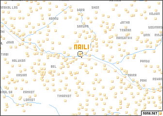 map of Naili