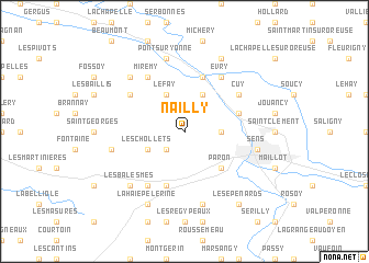 map of Nailly