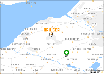 map of Nailsea