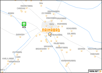 map of Na‘īmābād