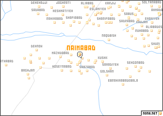 map of Na‘īmābād