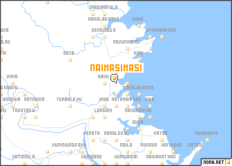 map of Naimasimasi