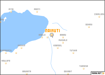 map of Naimuti