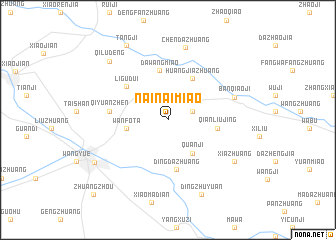 map of Nainaimiao