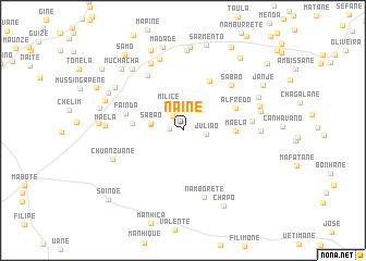 map of Naine