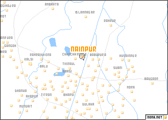 map of Nainpur