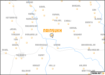 map of Nain Sukh