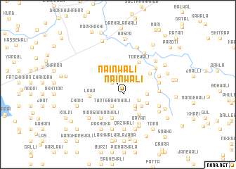 map of Nāinwāli