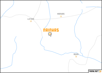 map of Nainwās